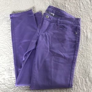 Lavender Skinny Jeans NWOT